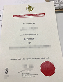 Buy fake South East Metropolitan college diploma.