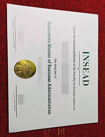 3 Days, Purchase a Fake Insead MBA Degree with Real
