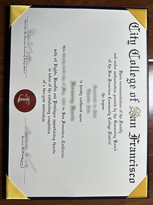 Where to obtain a 100% copy City College of San Fra