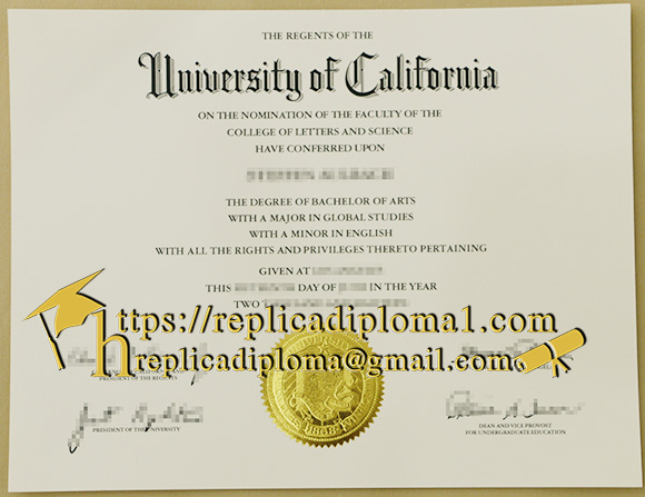 replica UCLA degree