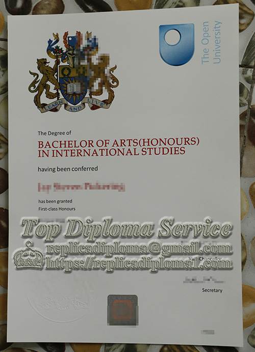 Open University fake diploma, buy fake degree