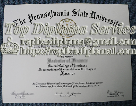 fake PSU degree