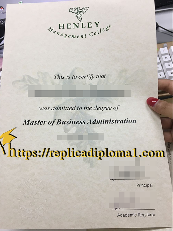 henley management college diploma