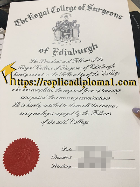 diploma of The Royal College of Surgeons