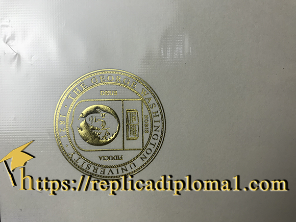 George Washington University diploma