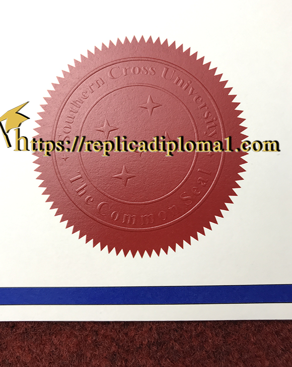 SCU diploma seal