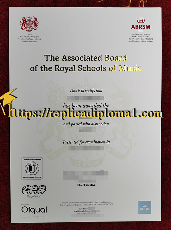 ABRSM Certificate