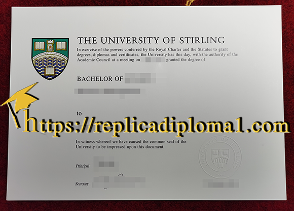 University of Stirling Degree