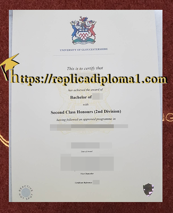 University of Gloucestershire Degree