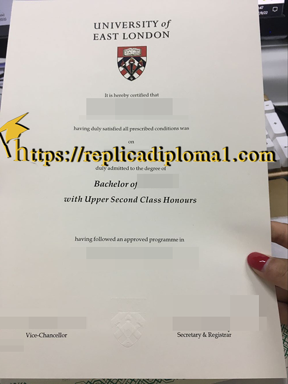 University of East London diploma, UEL degree